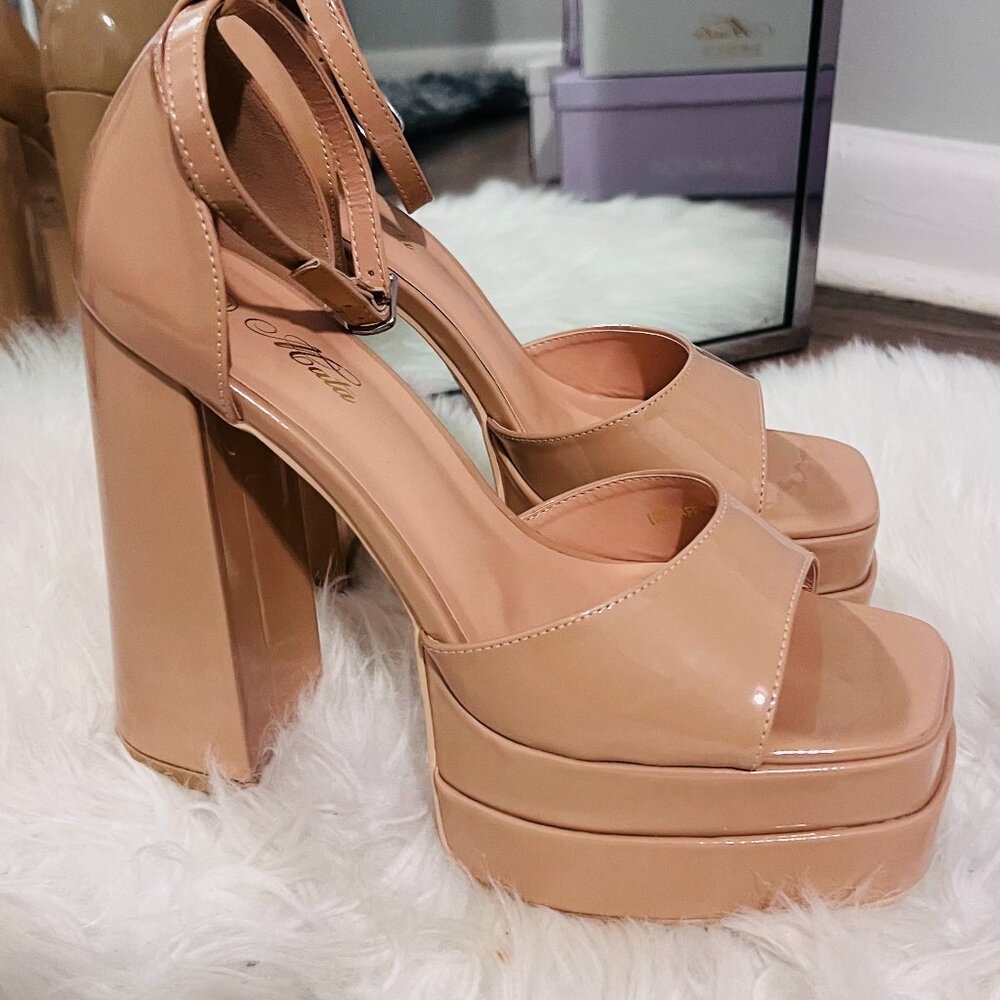 Nude Platforms  Heels